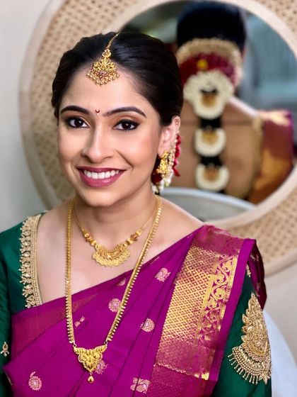 Swarna Nagaraj - Bridal Makeup & Hairstyling Classic Muhurtham & Wedding Looks photo 21