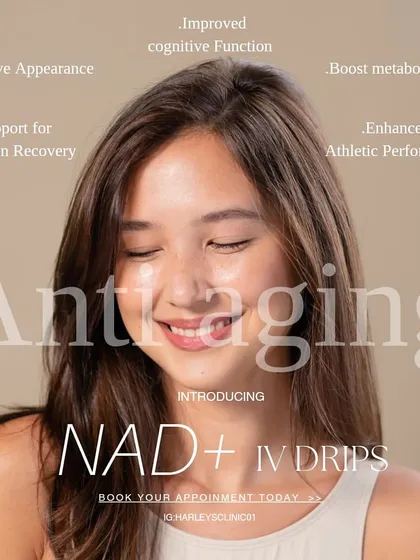 NAD+ IV Drips are a powerful anti-aging and wellness therapy I offer. This treatment boosts metabolism, enhances cognitive function, and supports cellular repair, helping you feel revitalized and mentally sharp.