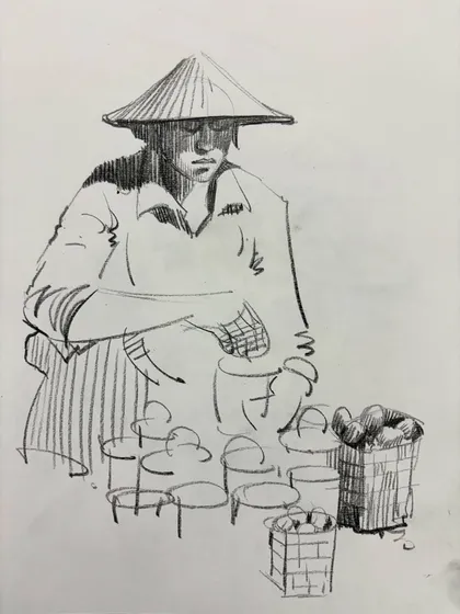 A collection of my figure drawing demonstrations from online classes and practice sessions. Each sketch is an opportunity to study the human form, capturing different poses, gestures, and scenes from daily life.