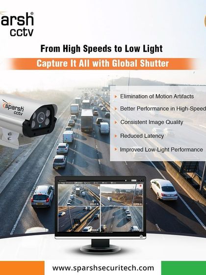 From high speeds to low light, our Global Shutter Technology captures it all. By eliminating motion blur and reducing latency, this technology delivers consistently sharp images, making it ideal for traffic monitoring and other high-speed scenarios.