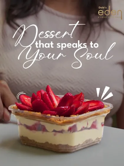 A dessert that speaks to your soul. Our Strawberry Biscoff Cheesecake tub is soft, sweet, and just perfect.