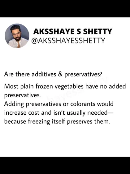 Are frozen vegetables less nutritious than fresh? Not at all. They are flash-frozen at peak ripeness, locking in nutrients, and are a great way to save time and reduce food waste, especially for busy schedules.