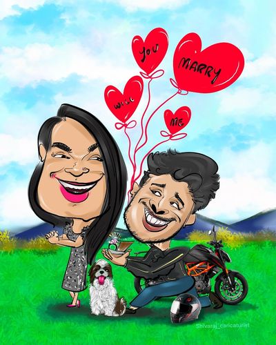 Custom Caricature Gifts from Photos