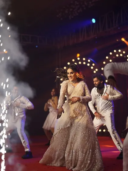 More electrifying moments from our Sangeets and parties, showcasing dance performances, stunning decor, and non-stop celebrations.