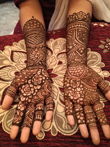 Fouzia Ahmed - Bridal Mehendi Full Bridal Mehendi photo 7