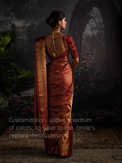 Sudha Reddy - Custom Occasion Wear Sarees & Signature Blouses photo 17
