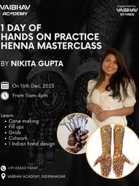 Mehndi Art Classes & Workshops