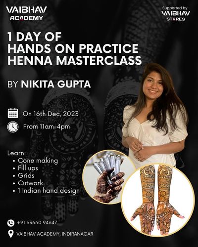 Mehndi Art Classes & Workshops