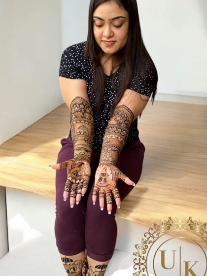 Umesh Kumar - Bridal & Wedding Mehandi Intricate Bridal Mehandi (Hands & Feet) photo 41