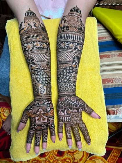 Vijay Singh - Bridal Mehndi Traditional Rajasthani & Jaipuri Motifs photo 62
