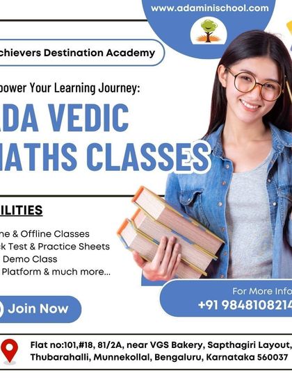 Achievers Destination Academy - Mental Math & Speed Calculation Vedic Maths Magic photo 20