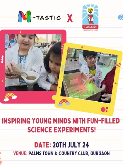 We partner with brands like iWonder Science Labs to bring fun-filled, hands-on science experiments to our events, inspiring young minds.