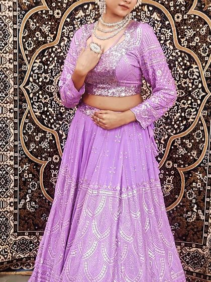 Modern & Pastel Bridal Lehengas photo 17