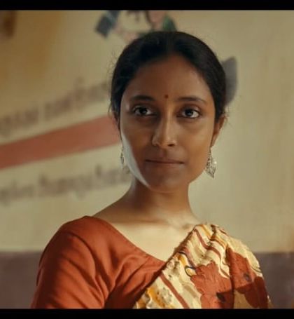 I styled the teacher in this Zomato film in a simple, elegant printed saree, giving her a look of warmth, grace, and authority.