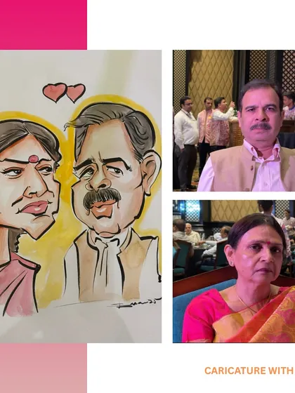Real smiles transformed into artistic lines. I had a blast capturing this lovely couple’s charm and personality with a touch of humor and a lot of heart.