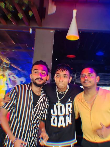 Another shot with GBOB and a friend. Music connects people, and I'm always open to new collaborations.