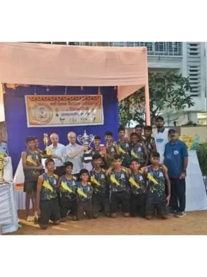 Champions of the Parle Trophy 2023. Our boys team celebrating their victory.