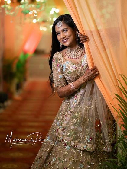 Makeovers by Ramya - Hair Styling & Saree Draping Celebrations: Engagements, Receptions & Parties photo 39