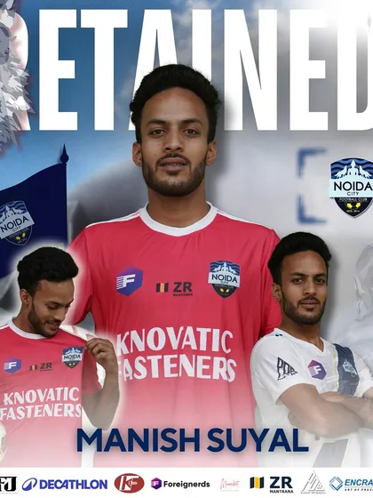 Retained. Our record goal scorer, Manish Suyal, is back to create history with the Wolves.