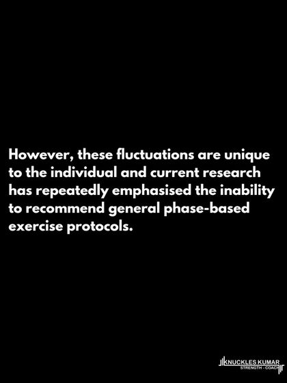 Do you need menstrual cycle-based training programs? No. While women can experience fluctuations in strength, current evidence shows no significant impact on long-term adaptations. These fluctuations are best managed on an individual, reactive basis, not with a pre-planned "cycle syncing" program.