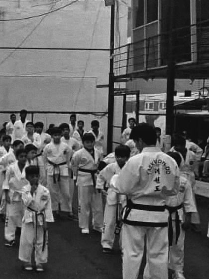 A throwback to where it all began. This image shows the legacy of our training, with students lined up, disciplined, and ready to learn, a tradition we carry on today.
