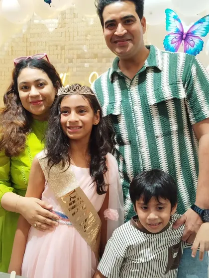 A beautiful family portrait from Avisha's 10th birthday party. We are honored to be the venue where families come together to celebrate these important milestones.