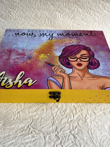 Neetikriti - Hand-Painted Home Decor & Personalized Gifts Custom Organizer Boxes photo 42