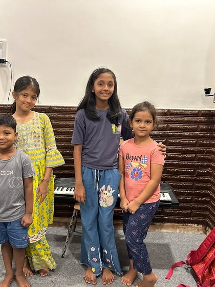 A group of our cute and talented piano students. I love seeing them grow in confidence and skill each week.