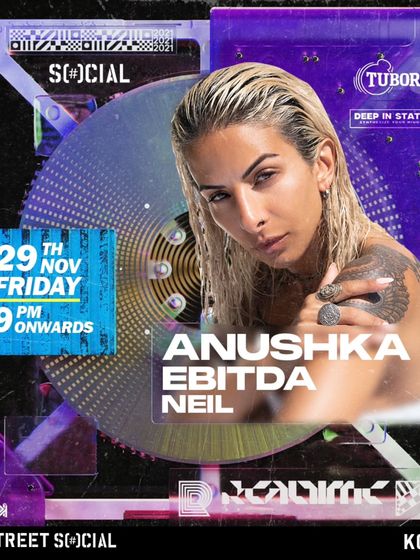 Kolkata, kemon acho? This poster was for a night of hypnotic house, acid, and breaks at Park Street Social. I love playing in Kolkata.