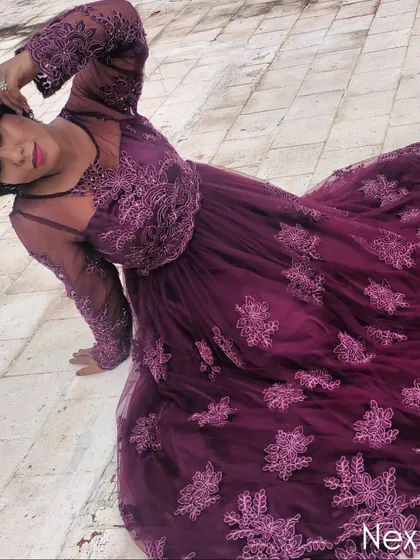 Another artistic shot. This gown was too beautiful not to have a full photoshoot.