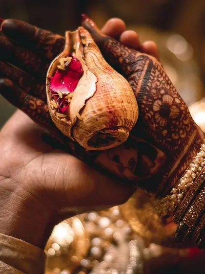 Some of the most powerful stories are in the smallest gestures. This close-up of the Kanyadaan ritual, where a father gives his daughter away, is a deeply emotional moment. We focus on capturing these meaningful traditions with sensitivity and respect.