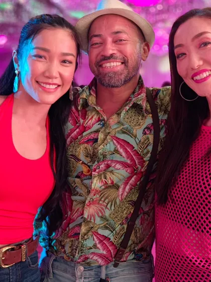 Making new friends from across Asia at the Vietnam festival. The global dance community is so warm and welcoming.