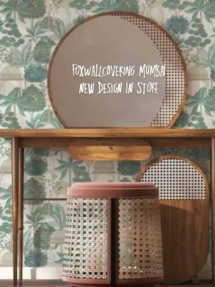 This new design in my store features a light and airy botanical print. It pairs beautifully with natural materials like wood and rattan to create a fresh, bohemian-inspired look.