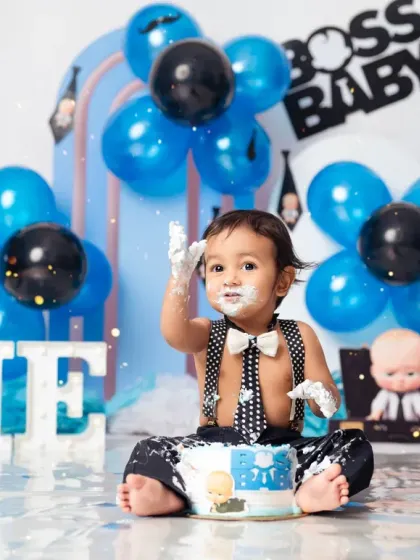 Abhinandan Photography - Family & Kids Photography First Birthday & Cake Smash Fun photo 20