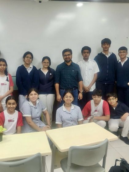 I was invited to host a workshop for young students on entrepreneurship and running a company rooted in tradition. It was inspiring to share my journey and show them how inspiration is everywhere.