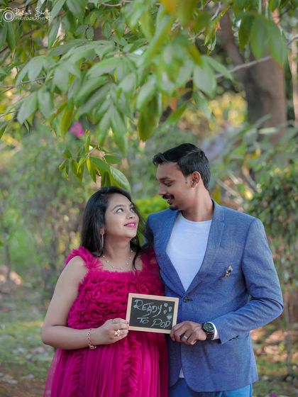 Rakshith Shetty - Maternity & Baby Shower Photography Creative Announcements & Fun Props photo 5