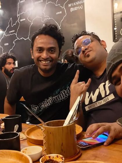 More happy faces from the Headbanger's Eats foodie group. Their energy and love for food is infectious, and we loved having them.