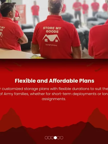 I offer customized storage plans with flexible durations to suit the unique needs of Army families, whether for short-term deployments or long-term assignments.