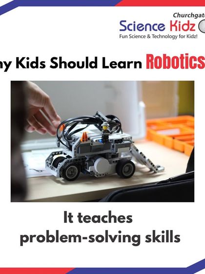 One of the key reasons kids should learn robotics is that it teaches invaluable problem-solving skills. Students learn to think creatively and spontaneously to overcome challenges they encounter during their projects.