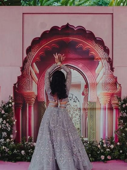 Crimson and Cherry - Wedding Design & Styling Grand Receptions & Sangeet Nights photo 40