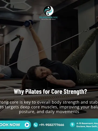 A strong core is the key to overall body strength. This exercise, using a side-lying position on the reformer, targets the deep core muscles that improve balance and posture.