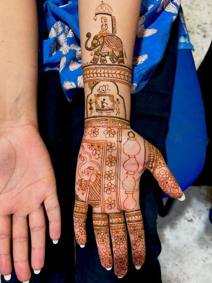 Mitali - Mehendi for Special Occasions Exquisite Bridal Mehendi photo 13