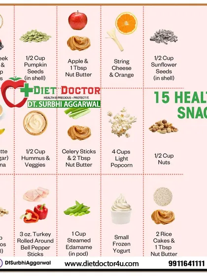 Healthy snacking is crucial for avoiding unhealthy cravings. This guide offers 15 simple and nutritious snack ideas, from Greek yogurt with berries to apple with nut butter.