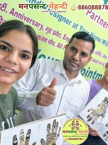 Our founder, Rajkumar, with students showcasing their practice work. We celebrate every step of your learning journey, from the first line to the final design.