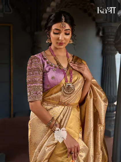 Blouse House by Mahitha Prasad - Custom Blouse Design & Embroidery The Katha Collection: Stories in Silk photo 8