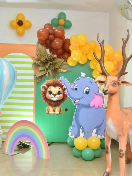 Satweek - Themed Birthday Party Decoration Wild Adventures: Jungle & Animal Safaris photo 38