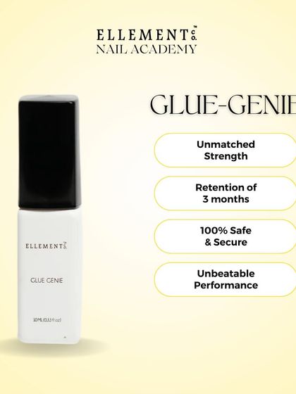 Our Glue-Genie is the secret to long-lasting Gel-X extensions. It offers unmatched strength with a retention of up to 3 months, while being 100% safe and secure.