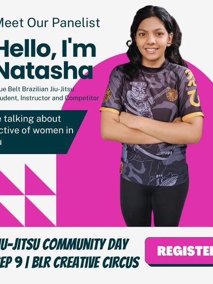 Our instructor Natasha represents the new generation of dedicated competitors. At our Community Day, she spoke about the perspective of women in Jiu-Jitsu, sharing her mission to encourage more women to train and compete at a high level.