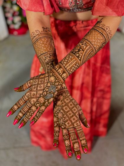 Mitali - Mehendi for Special Occasions Exquisite Bridal Mehendi photo 55