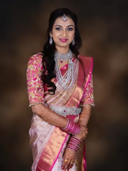 Usha Gowda - Bridal Makeup and Hair Styling Glamorous Reception & Sangeet Looks photo 7